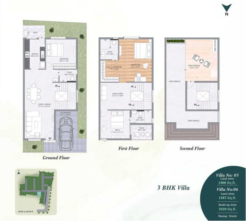 Villa for sale in Navalur Silicon Valley